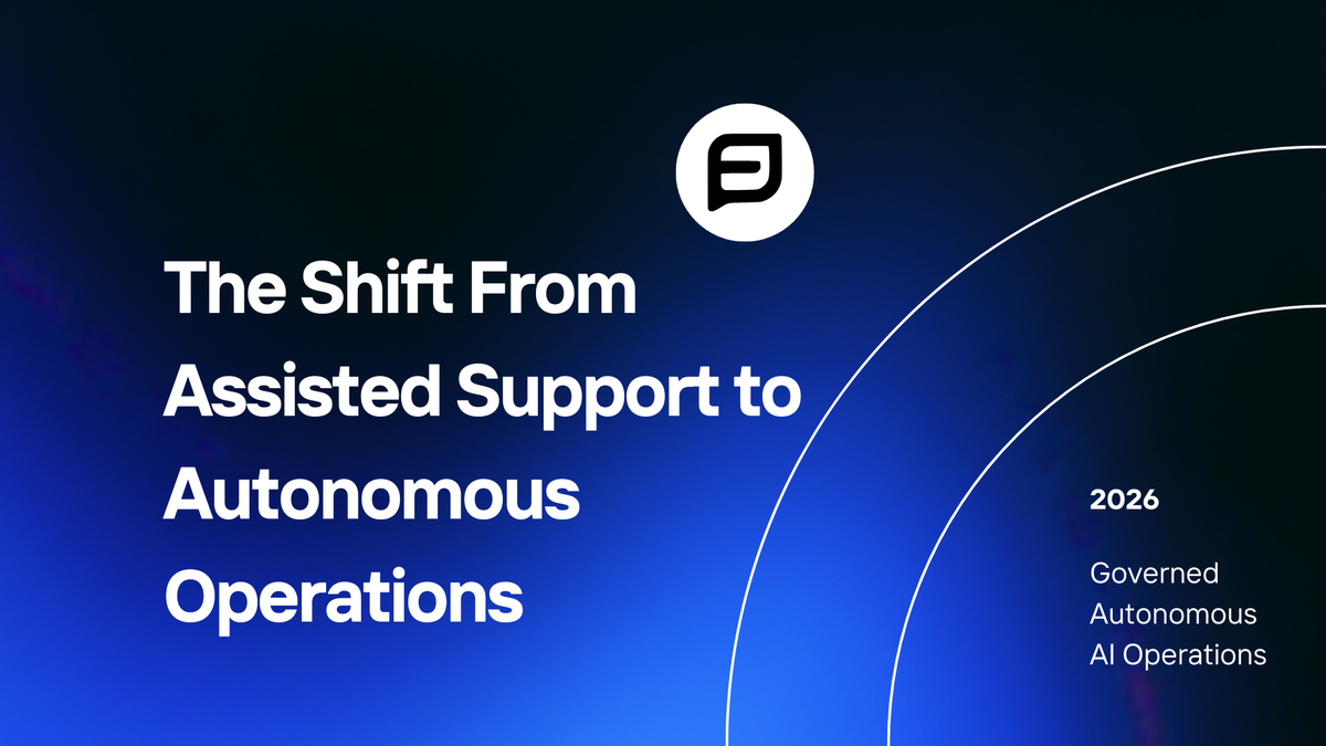 From Support Teams to Autonomous Operations